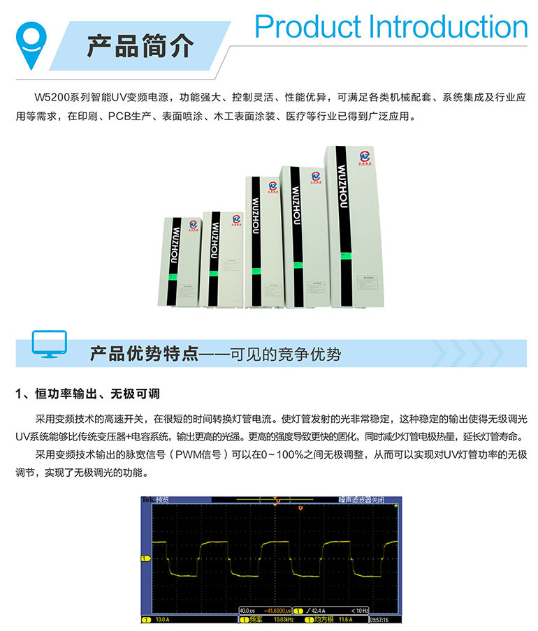 W5200智能UV變頻電源